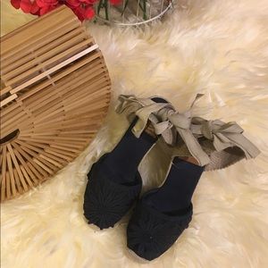 TORY BURCH Wedge Shoes Size 7.5